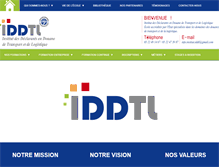 Tablet Screenshot of iddtl.ma